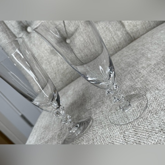 Tiffin-Franciscan Eternity Iced Tea Glass 6 1/2in Crystal Set Of 2 - Picture 4 of 5